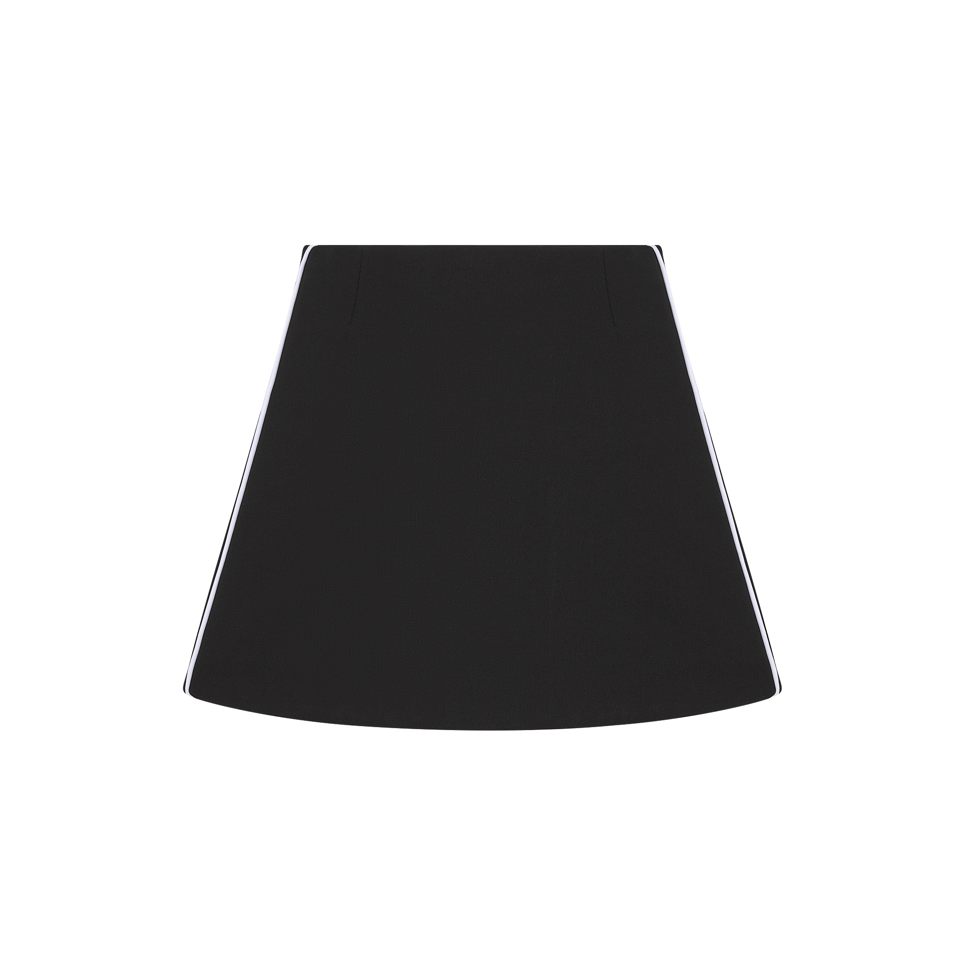 DiorAlps Zipped Miniskirt Black Technical Fabric E08