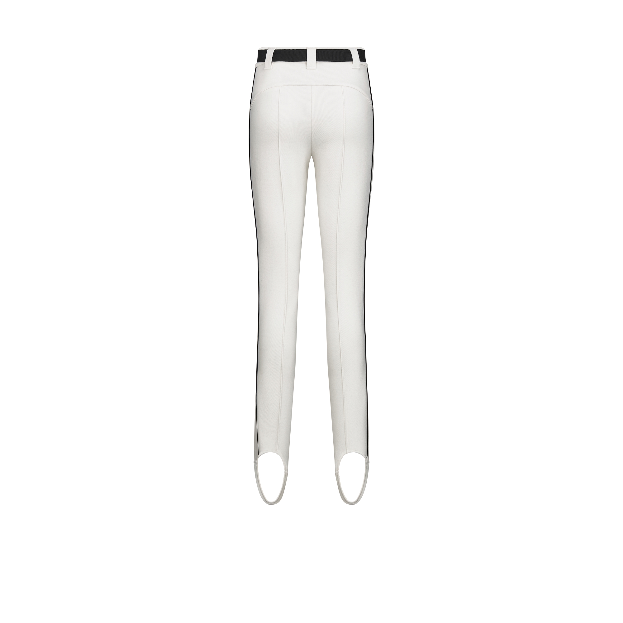 DiorAlps Fitted Ski Pants White Technical Fabric E08