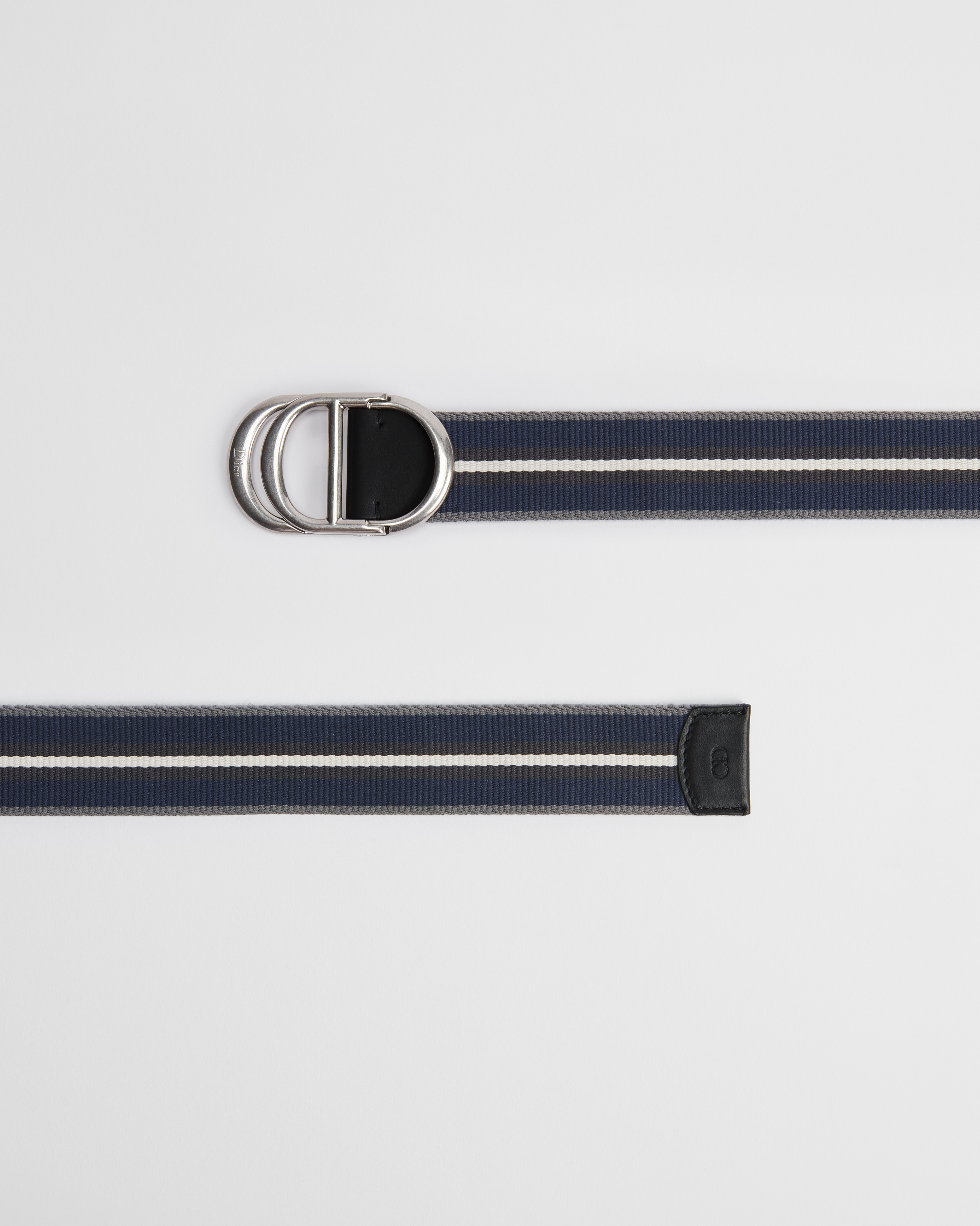 CD Belt Three-Tone Deep Blue Nylon, 35 MM E06