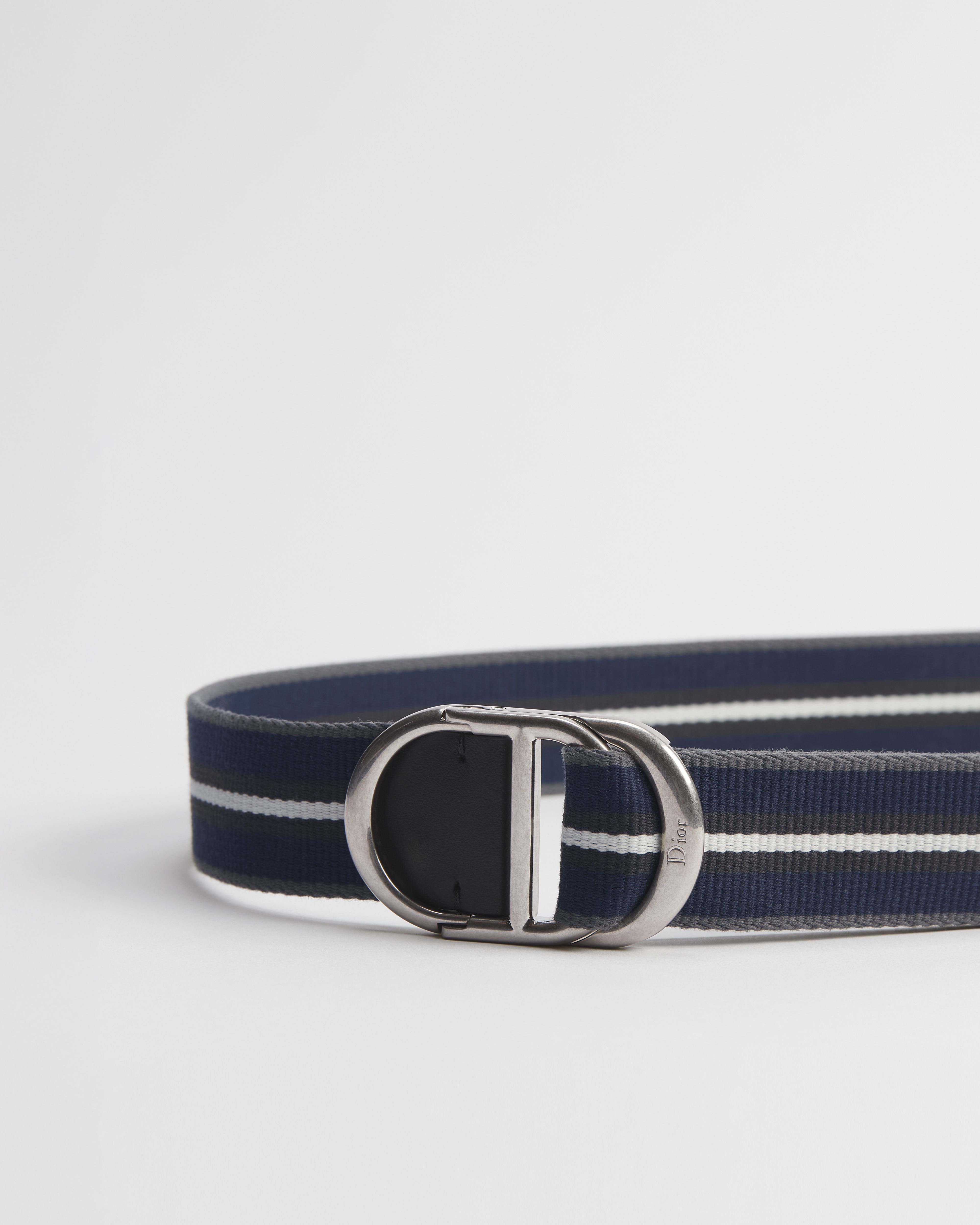 CD Belt Three-Tone Deep Blue Nylon, 35 MM E09
