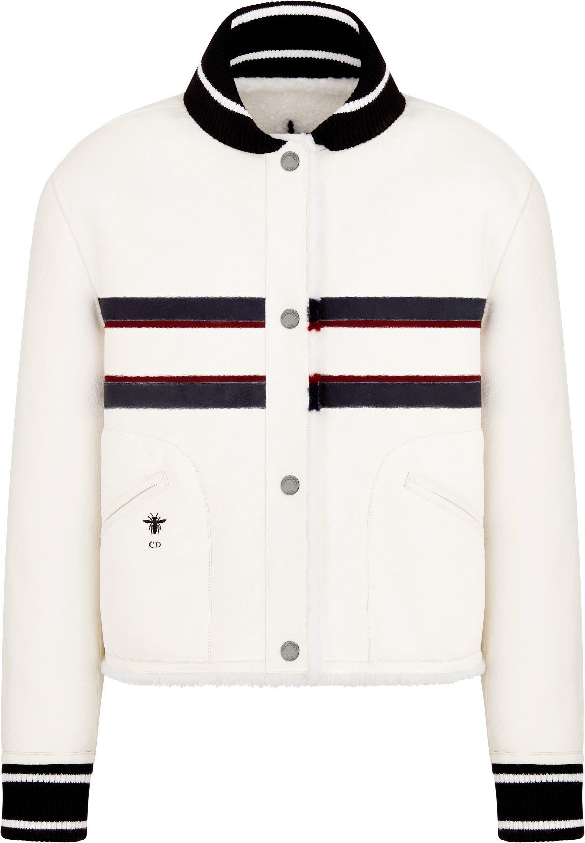 DiorAlps Reversible Bomber Jacket Front view