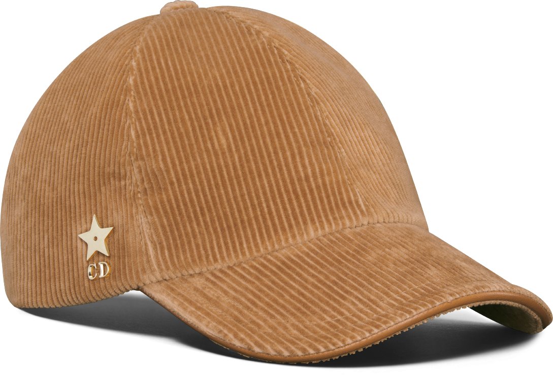 D-Player Cap Black Corduroy | DIOR