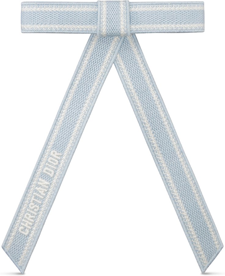 Christian Dior Embroidered Dior Twist Bow aria_woman_viewcode_e01