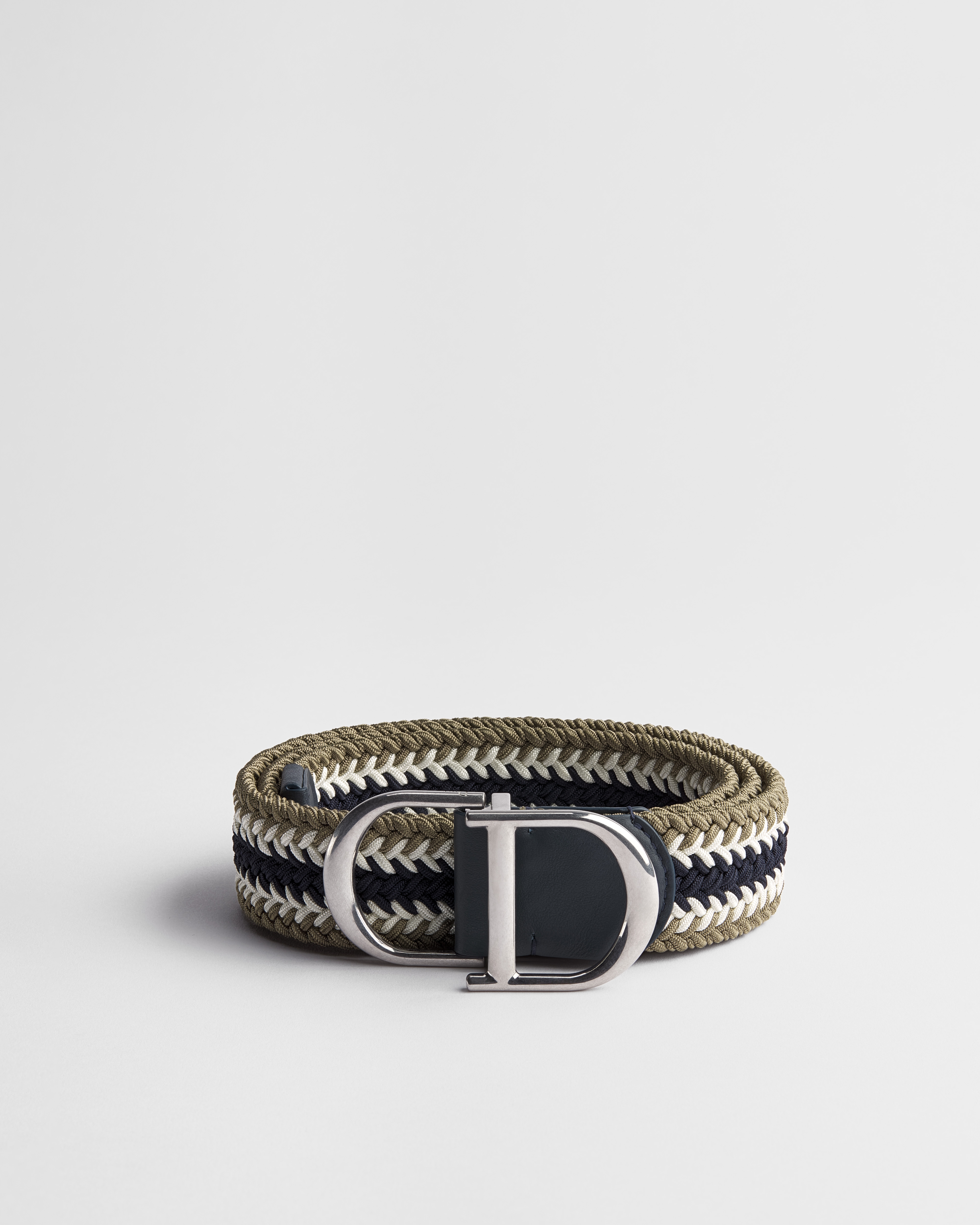 Dioriviera CD ベルト 35mm ウーブン テクニカル ファブリック E01