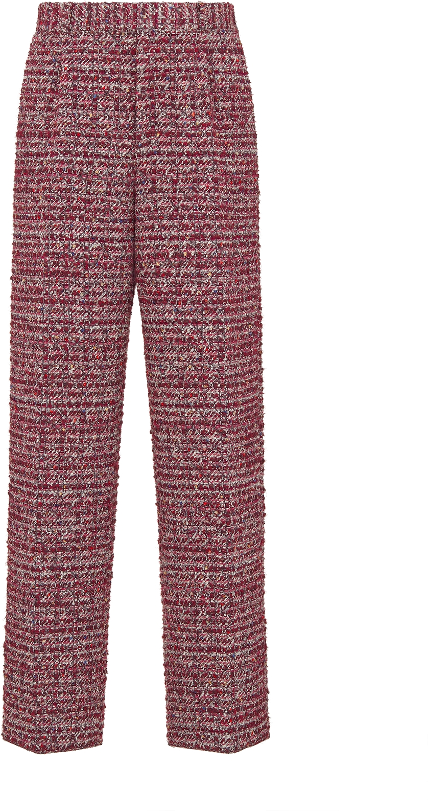 DIOR AND LEWIS HAMILTON Loose Pants Burgundy Checkered Cotton- and Wool ...