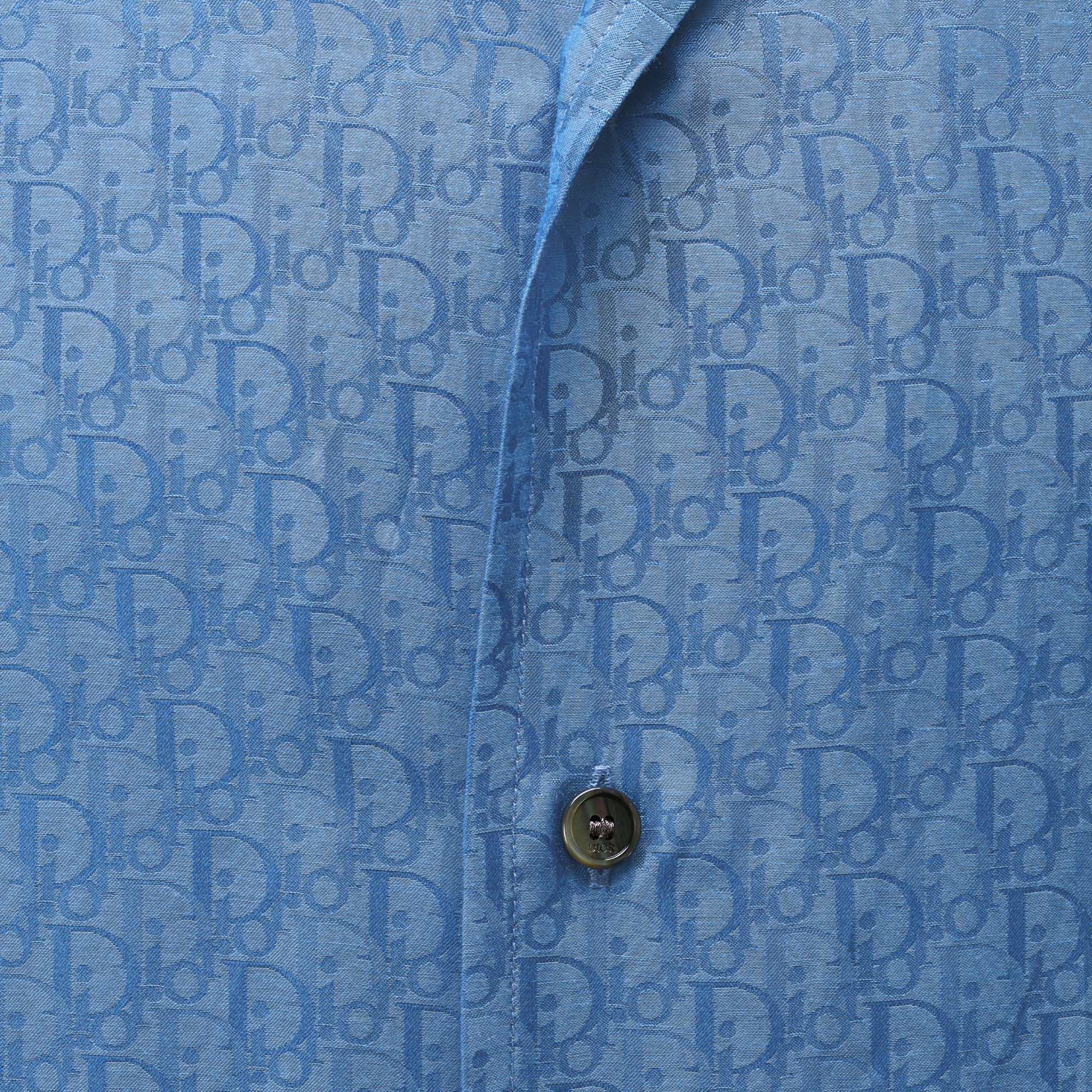 ROBE-CHEMSE COURTE MANCHES FRONCÉES - BLEU CEL - Dresses - COS | Mn
