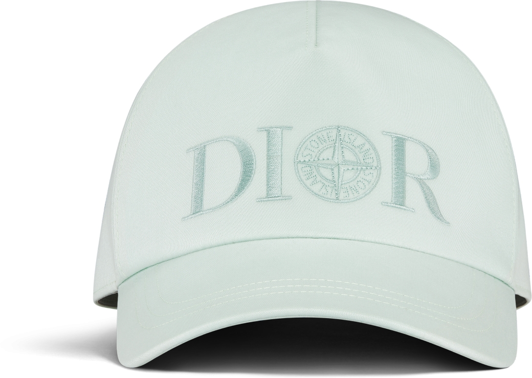 DIOR AND STONE ISLAND ベースボールキャップ