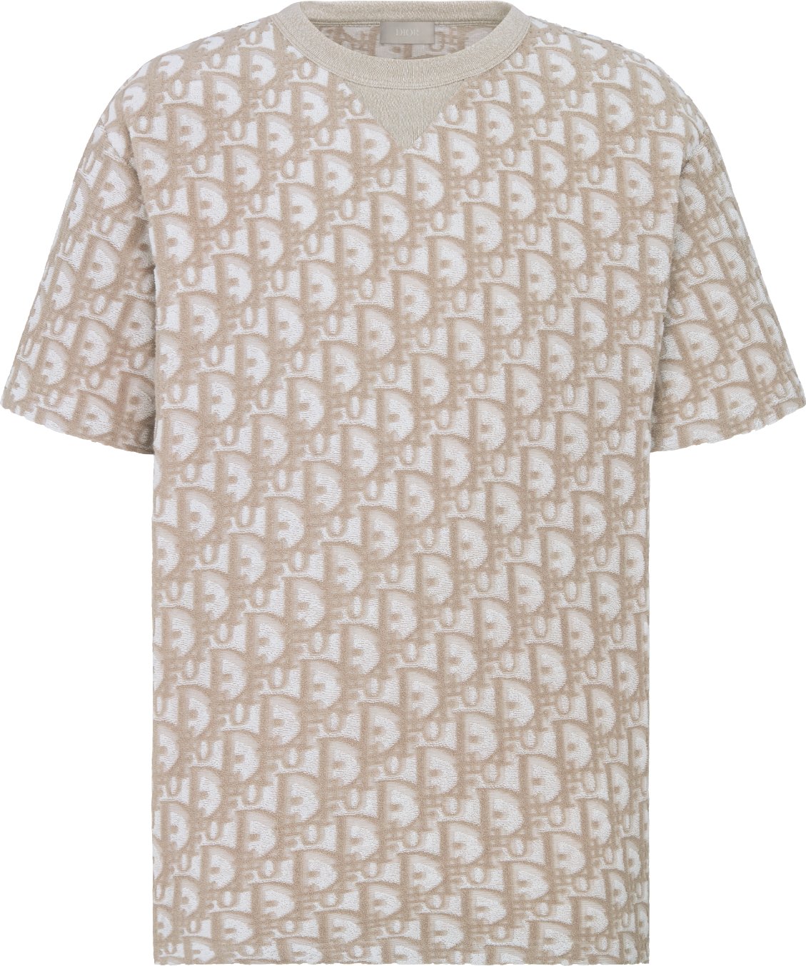 DIOR | Tシャツ (リラックス フィット) ディオール オブリーク テリー