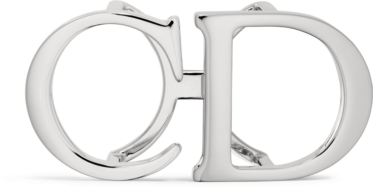 CD Belt Buckle Top shot view