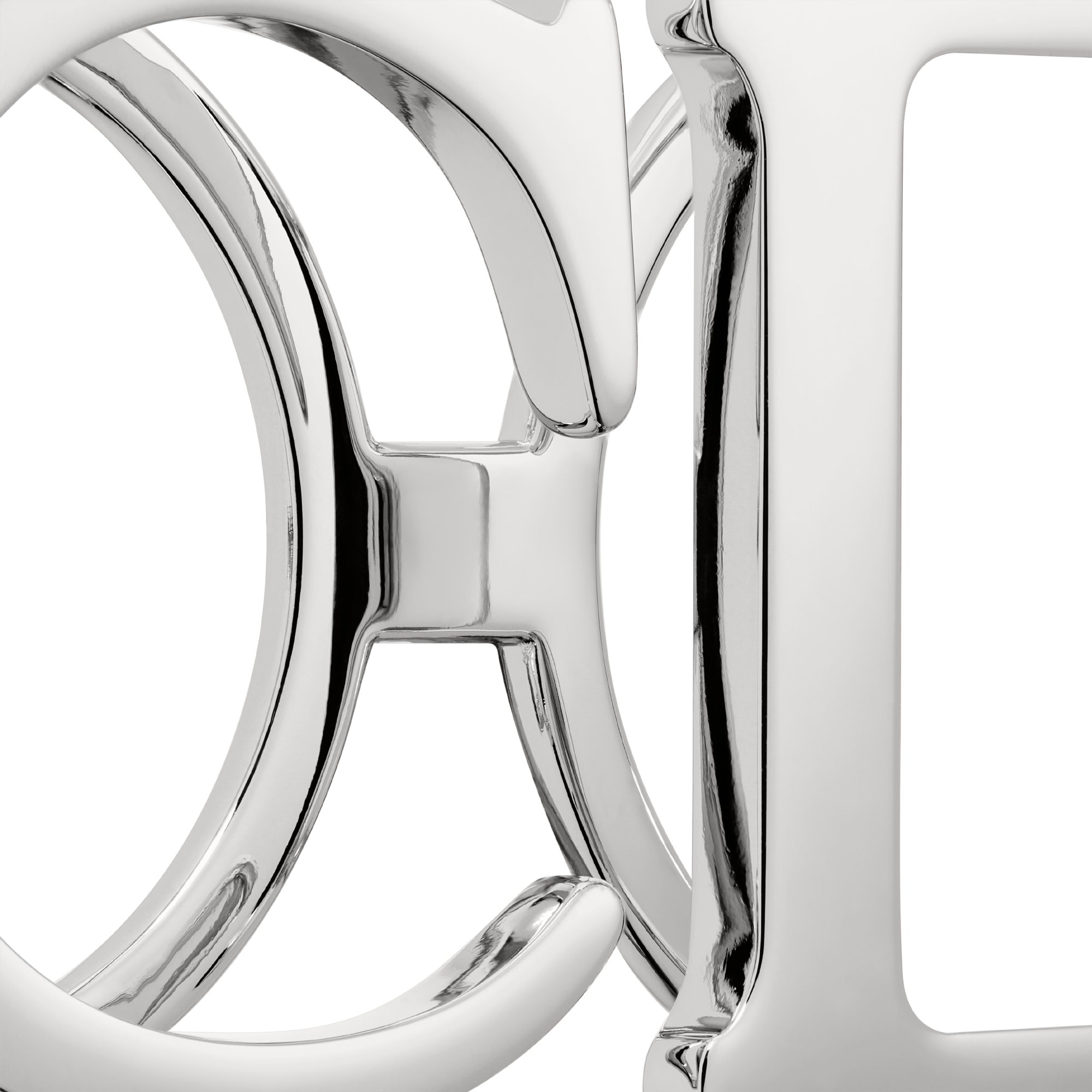 CD Belt Buckle Detailed view