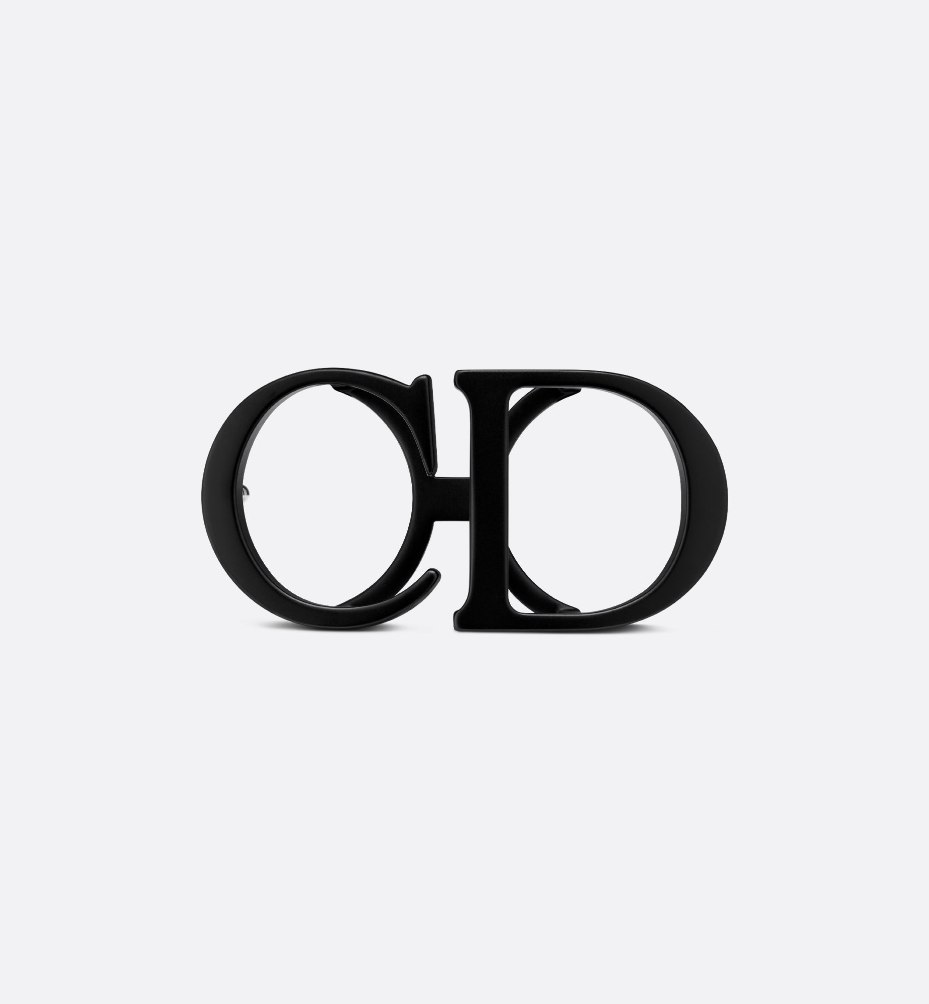 CD Belt Buckle Black Lacquer-Finish Brass, 35 MM | DIOR CD Belt Buckle Black Lacquer-Finish Brass, 35 MM | DIOR