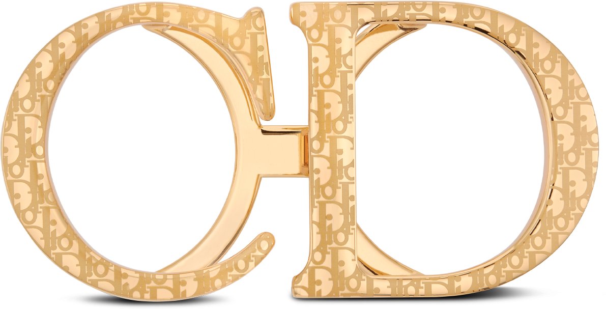 DIOR | CD ベルトバックル 35mm ディオール オブリーク 真鍮