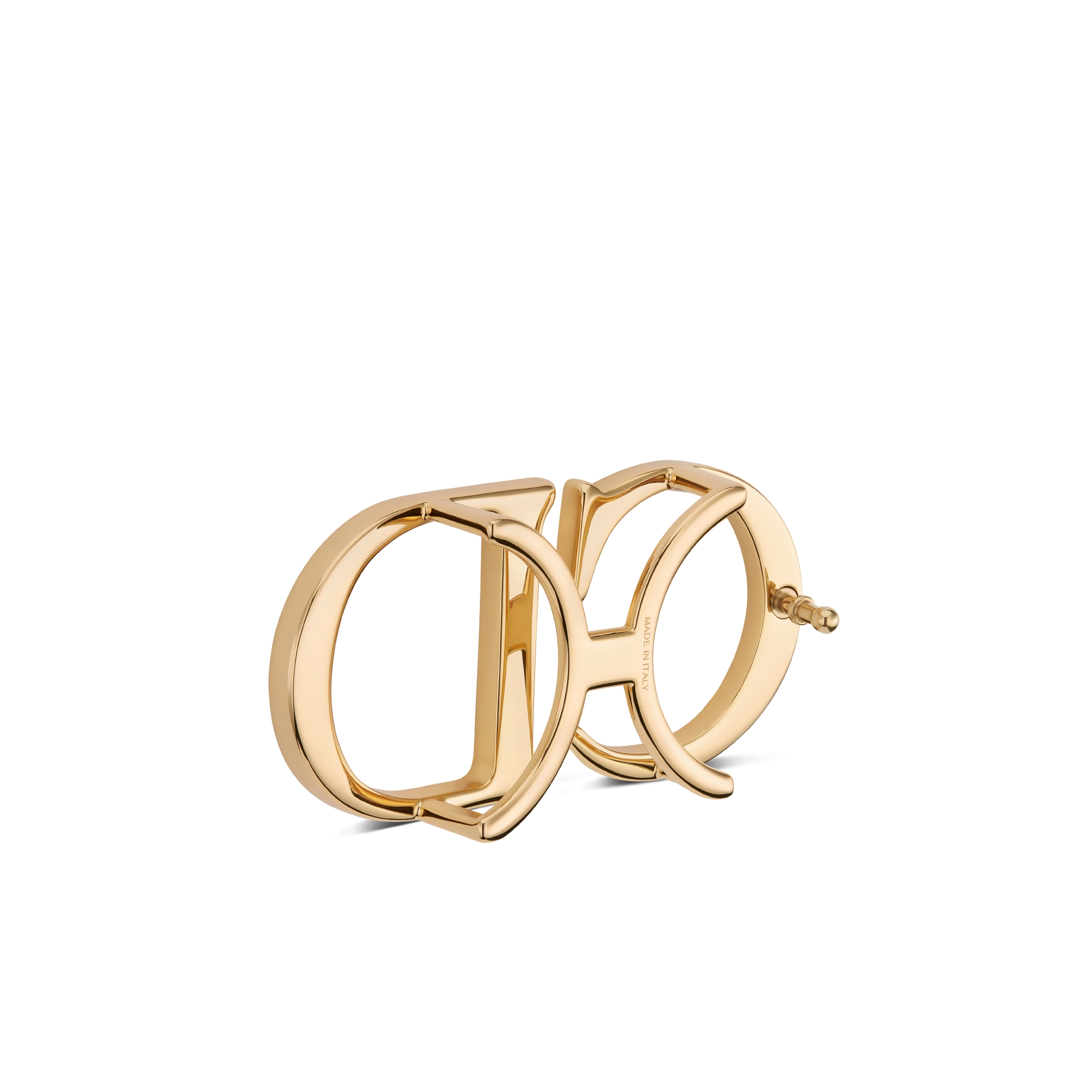 CD Belt Buckle Dior Oblique Gold-Finish Brass, 35 MM E05