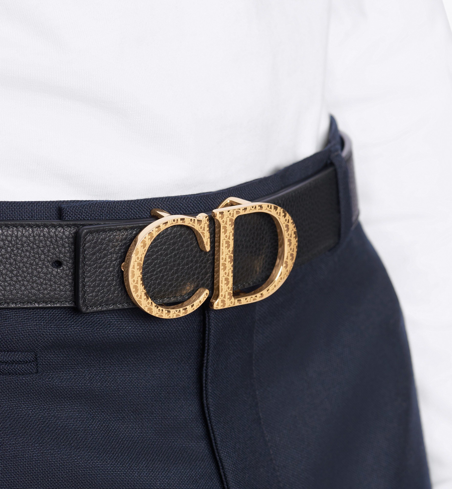 DIOR | CD ベルトバックル 35mm ディオール オブリーク 真鍮