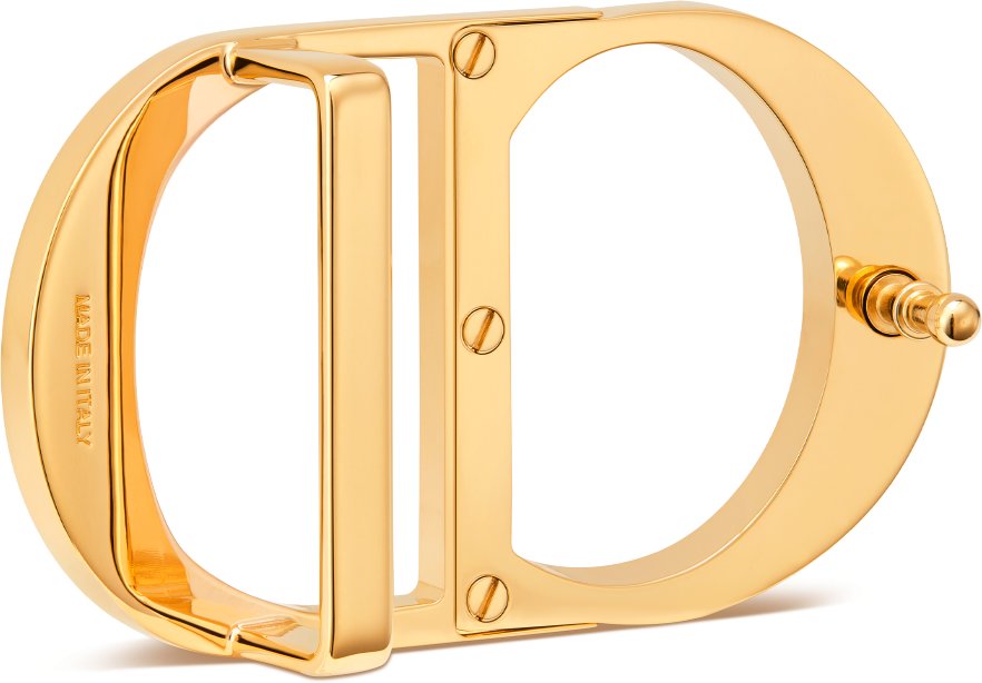 DIOR | CD Icon ベルトバックル 35mm 真鍮