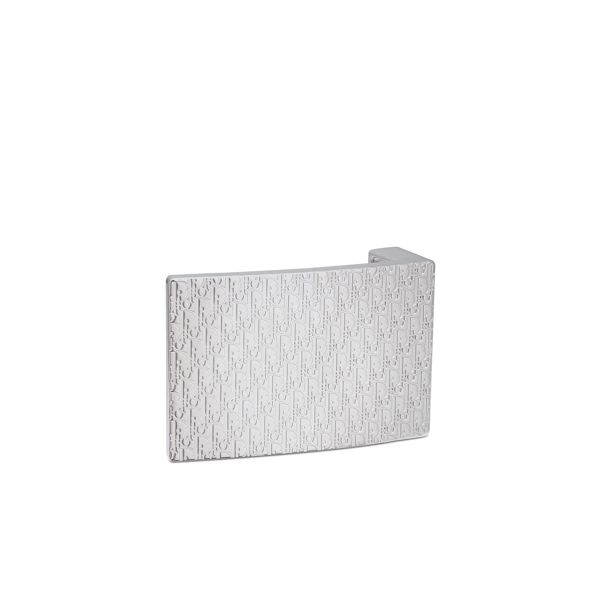 腰帶扣環 鈀色飾面 Dior Oblique 黃銅，35 毫米 E03