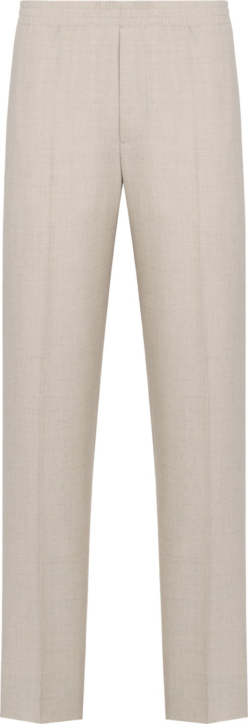 Tailored Track Pants with Christian Dior Couture Tag Front view