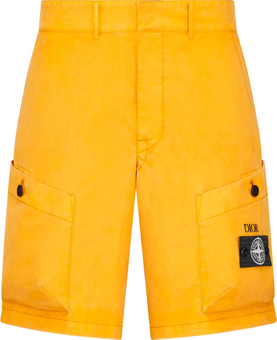Stone island shorts yellow deals