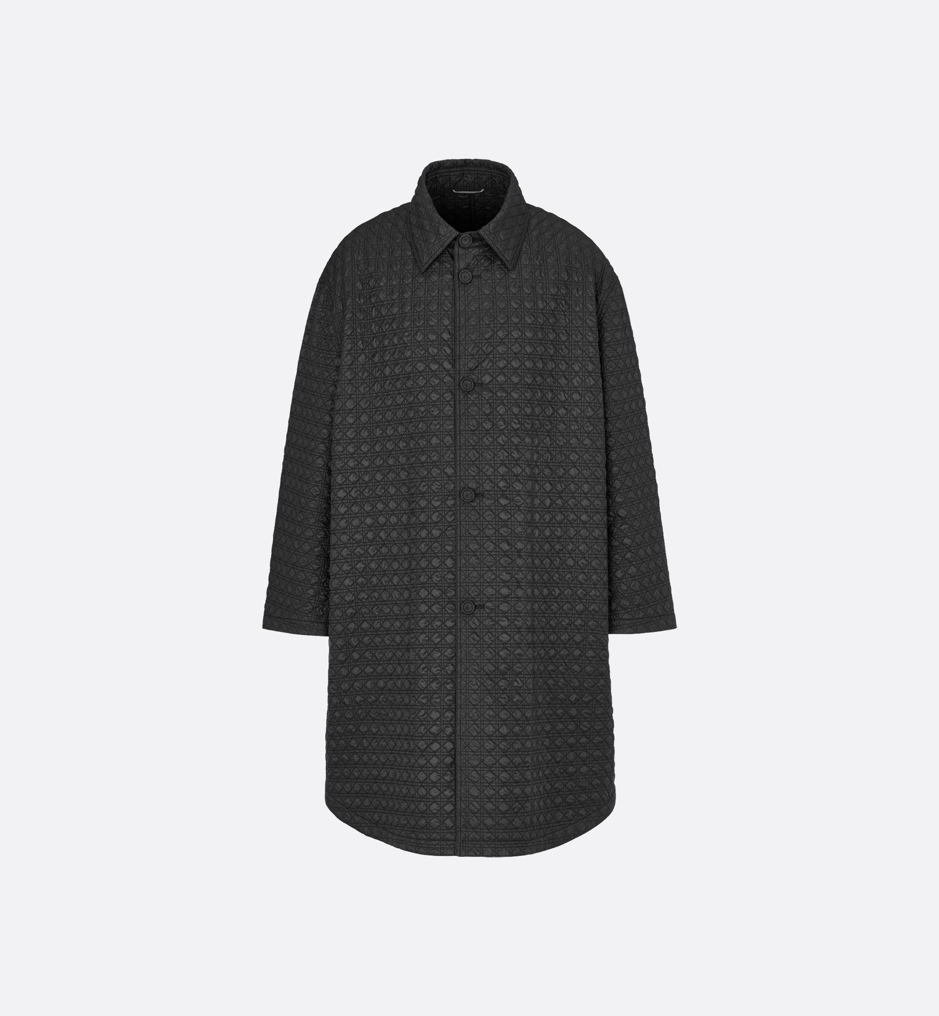 Dior 倒す 23-24AW カナージュ ケープコート ブラック Dior 倒す 23-24AW カナージュ ケープコート ブラック
