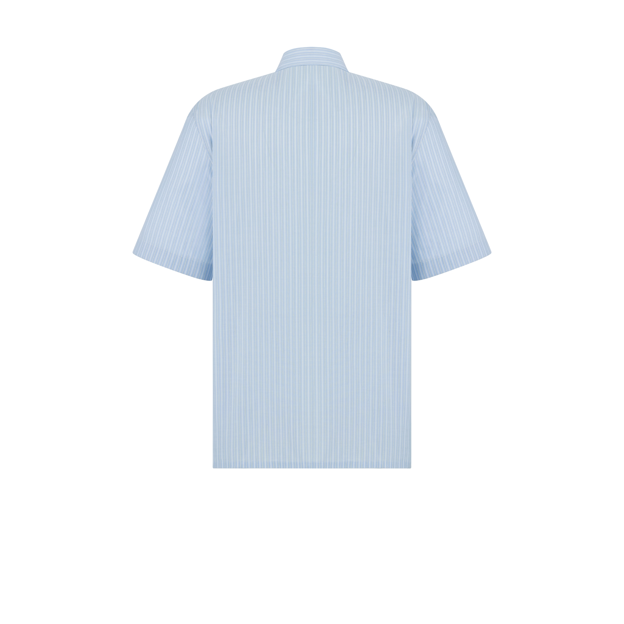 Christian Dior Couture Lily of the Valley ショートスリーブ シャツ コットンポプリン E08