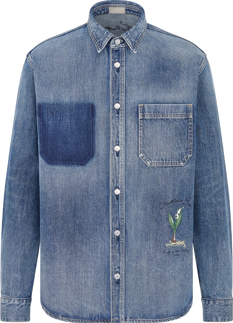 Dior embroidered shirt 2025