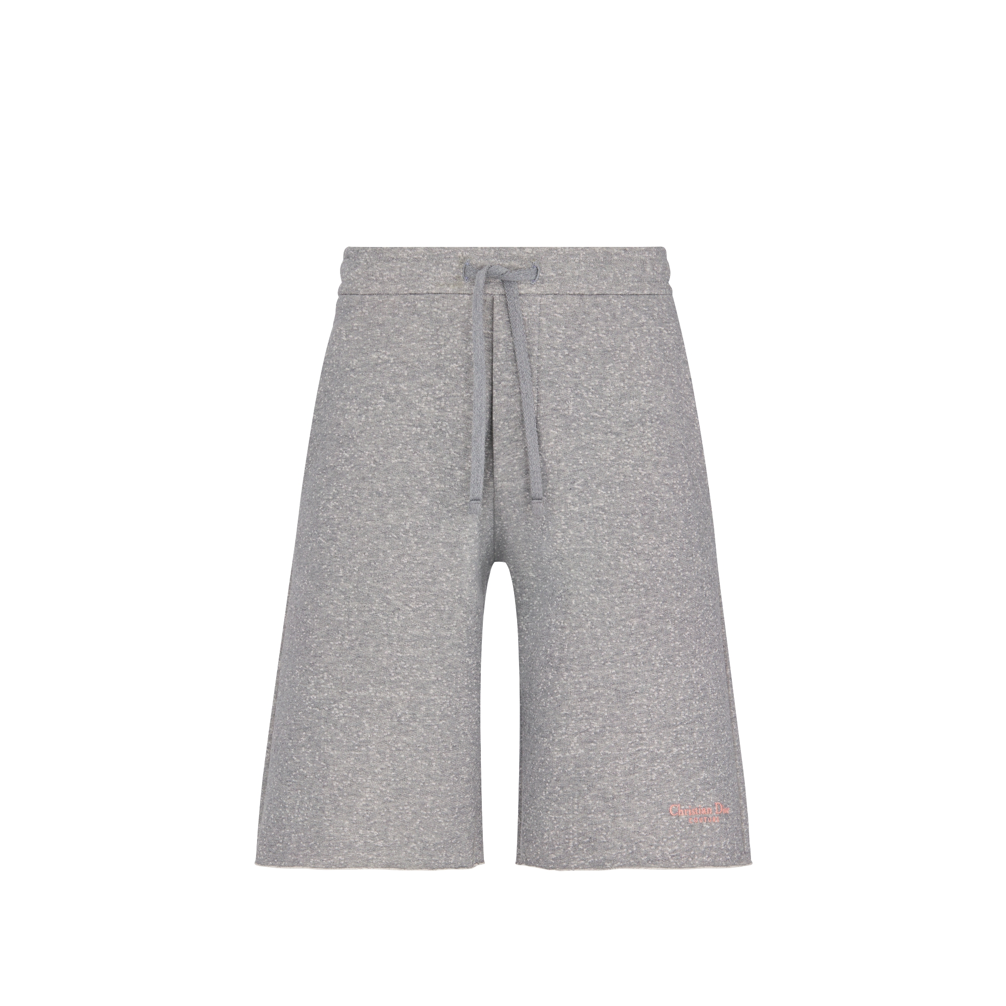 Christian Dior Couture Track Shorts Gray Cotton Fleece E01