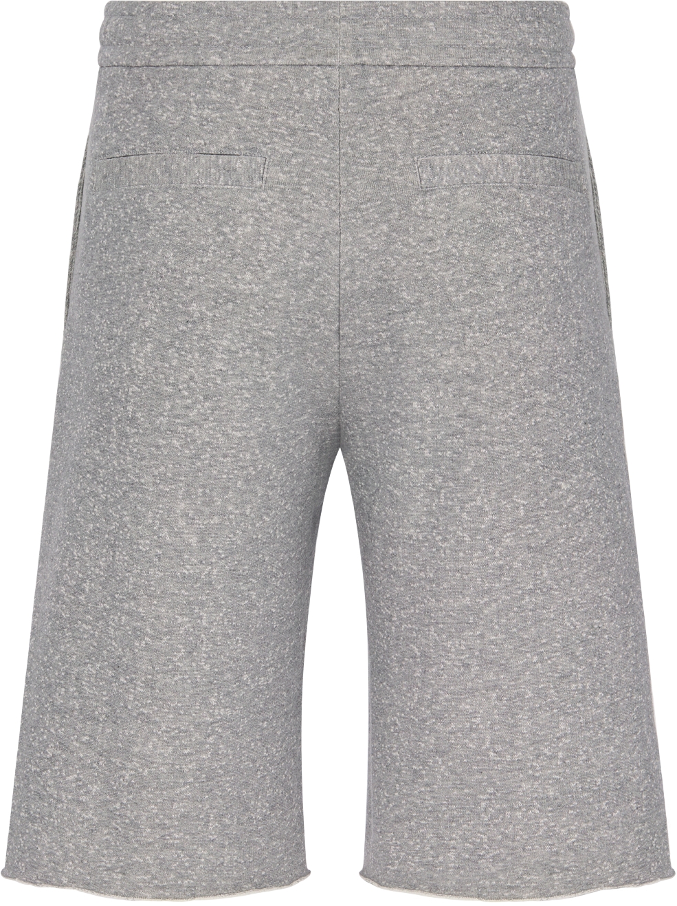 Short de jogging Christian Dior Couture Molleton de coton gris DIOR