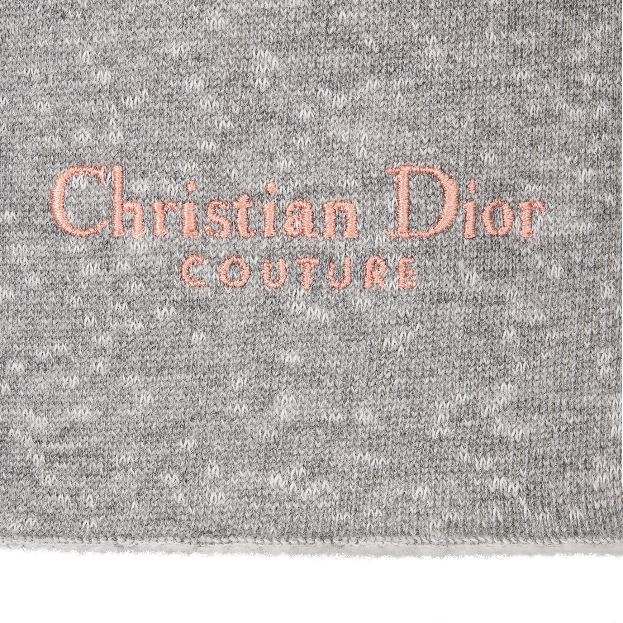 Christian Dior Couture Track Shorts Gray Cotton Fleece E09