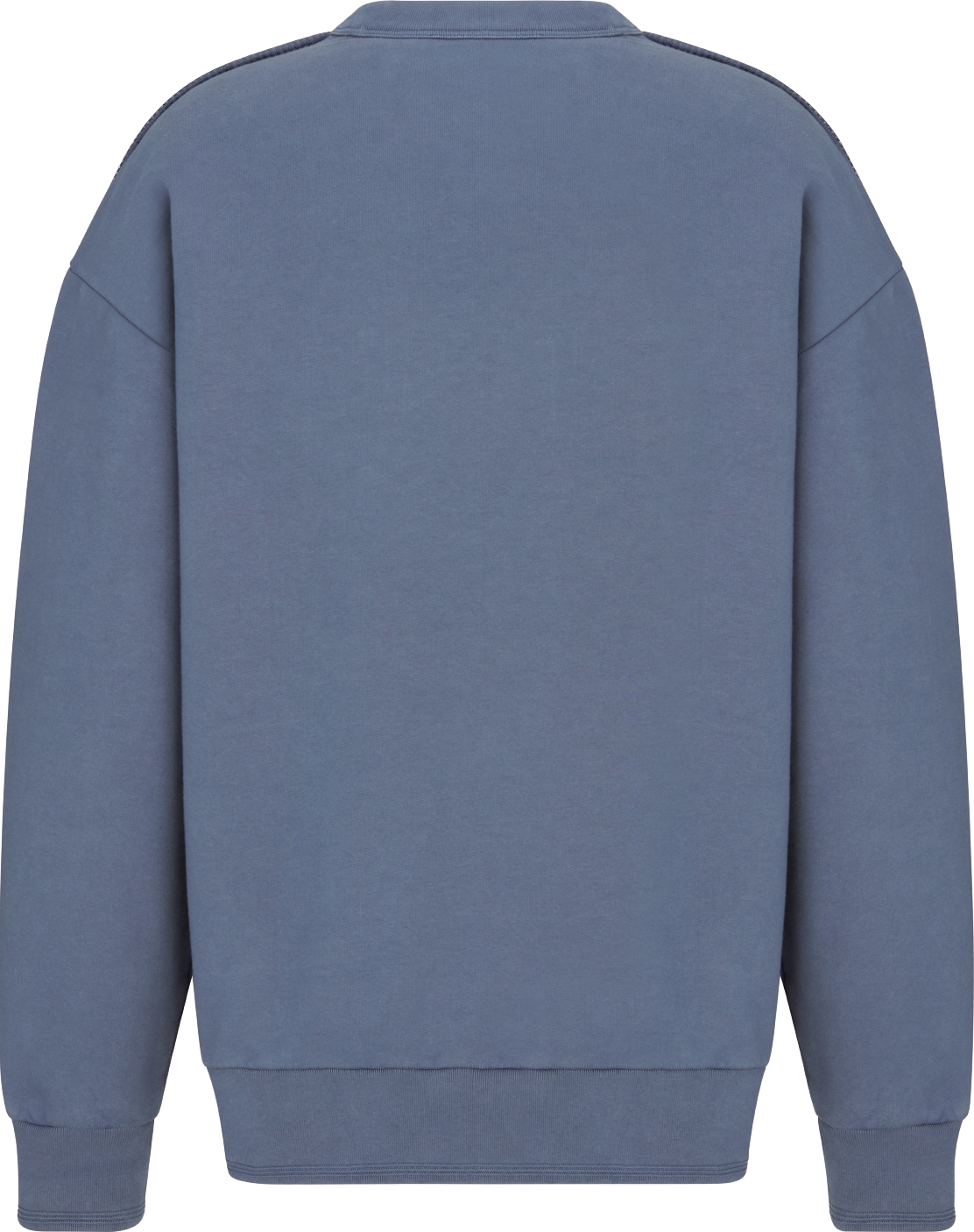 DIOR AND STONE ISLAND Sweatshirt Oversized Fit Blue Cotton Fleece DIOR