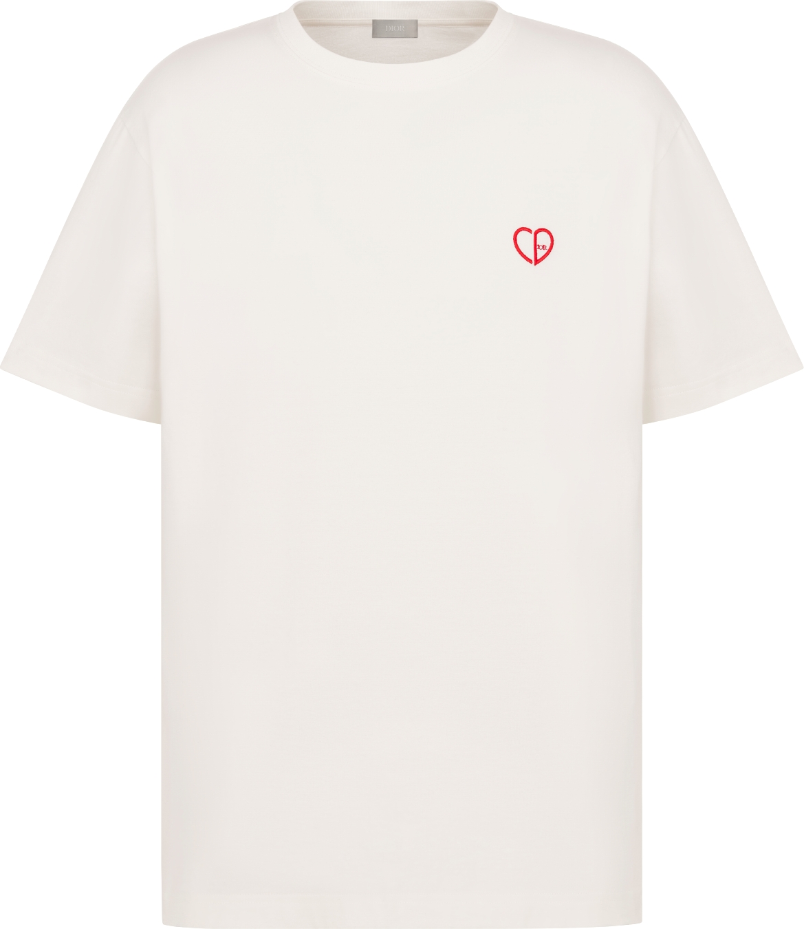 DIOR | CD Heart Tシャツ (リラックス フィット) コットンジャージー