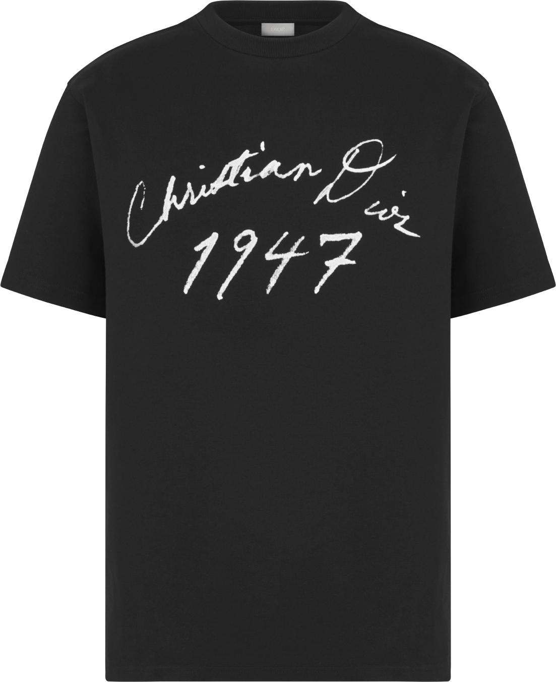 DIOR | Handwritten Christian Dior Tシャツ (リラックス フィット) コットンジャージー