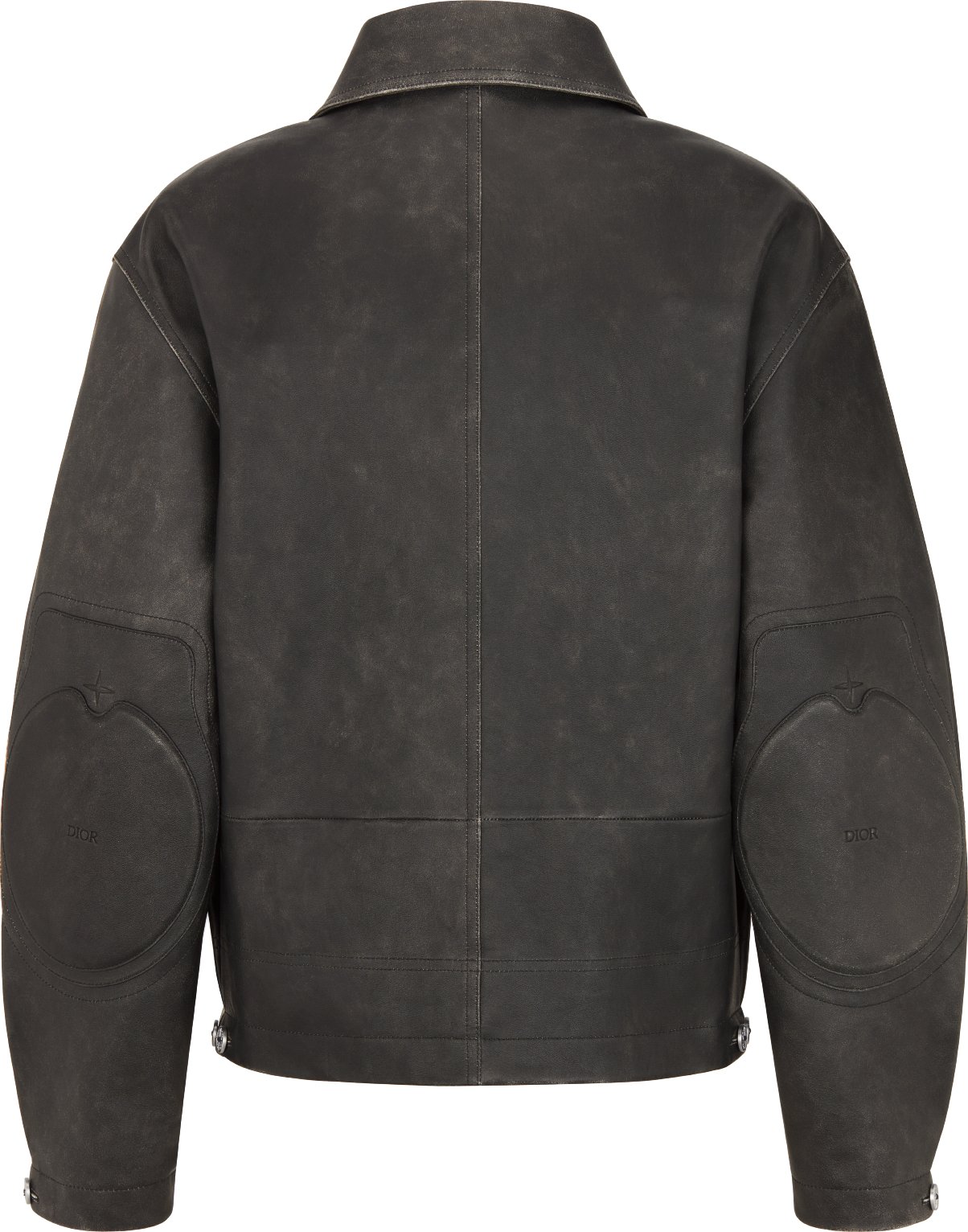 DIOR AND STONE ISLAND Jacket Black Napa Lambskin DIOR