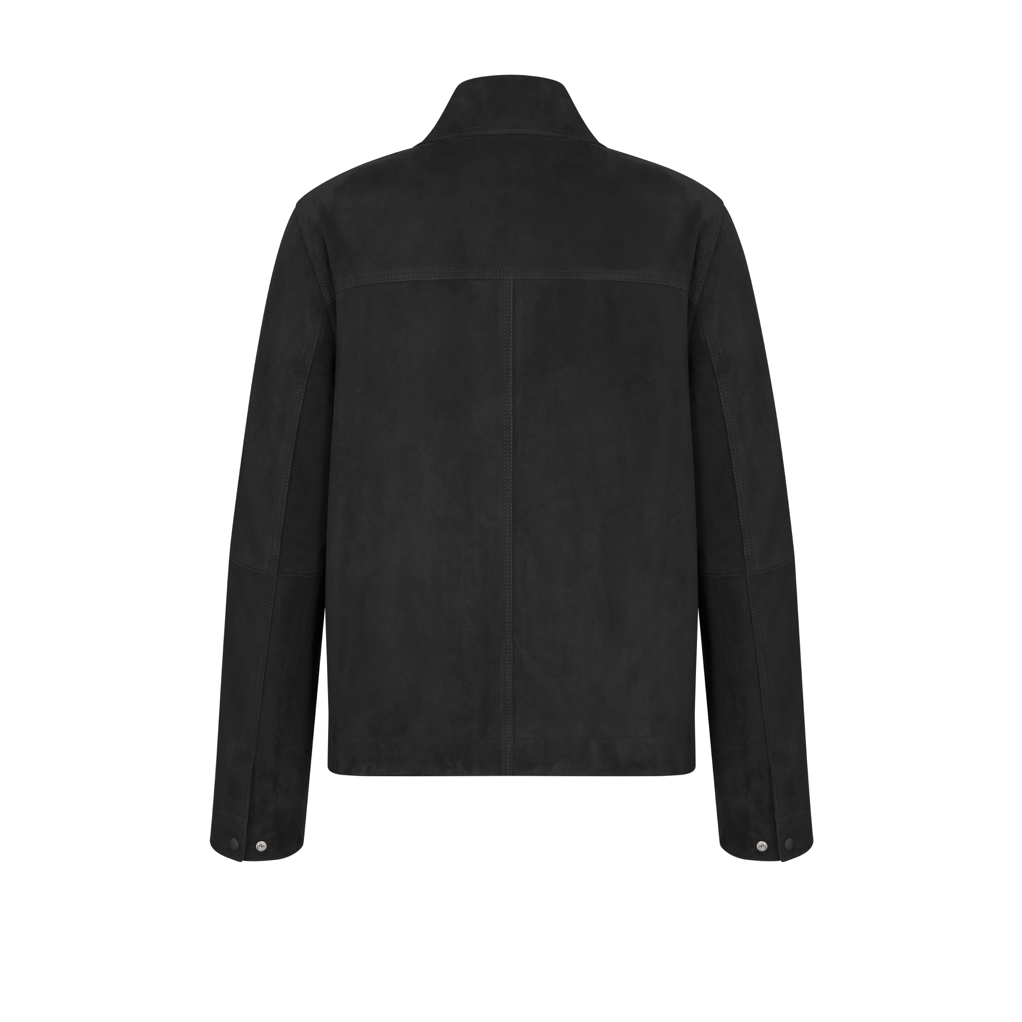 Blousonjas Zwart lamsleer E08