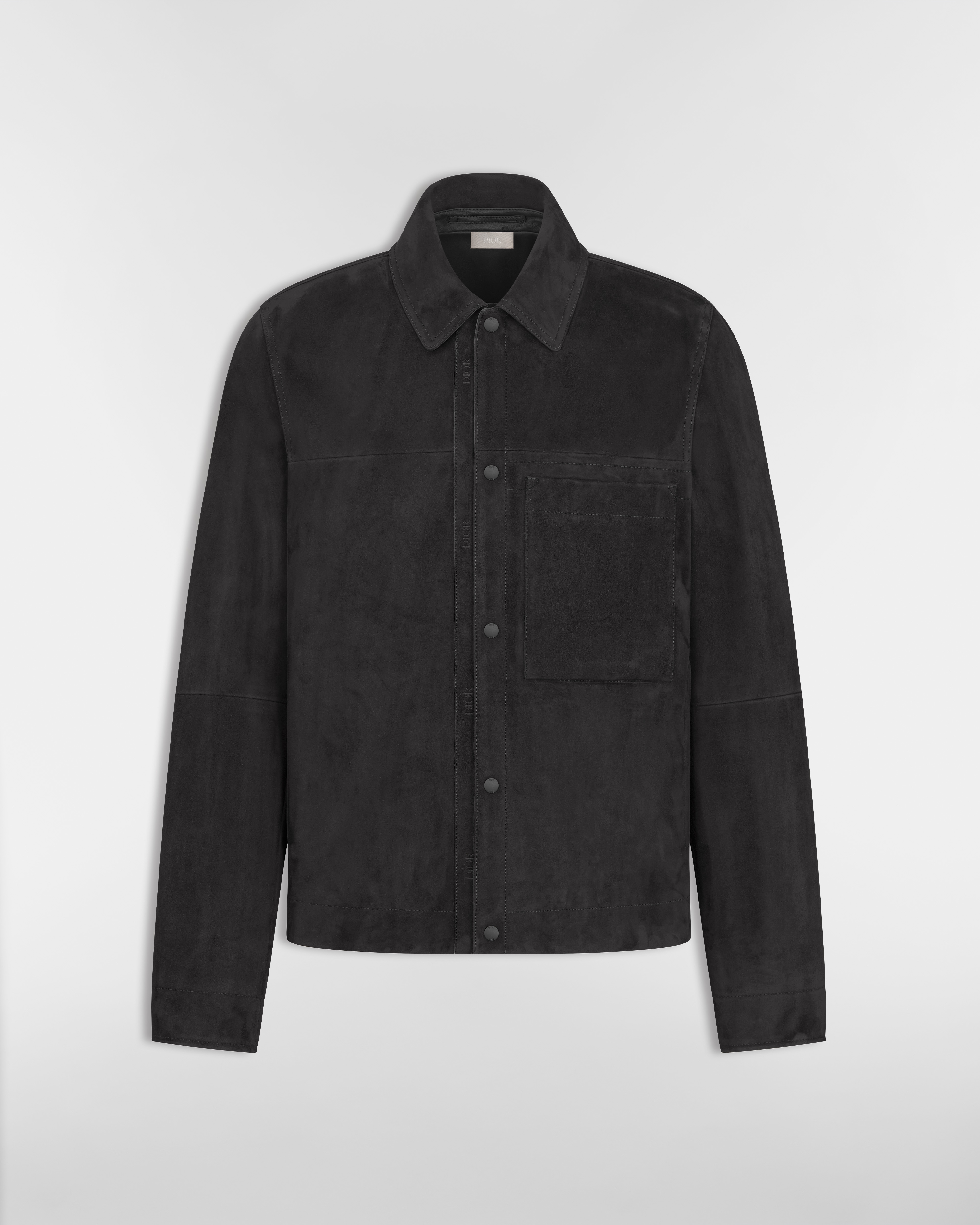 Blouson Jacket Black Lambskin E01