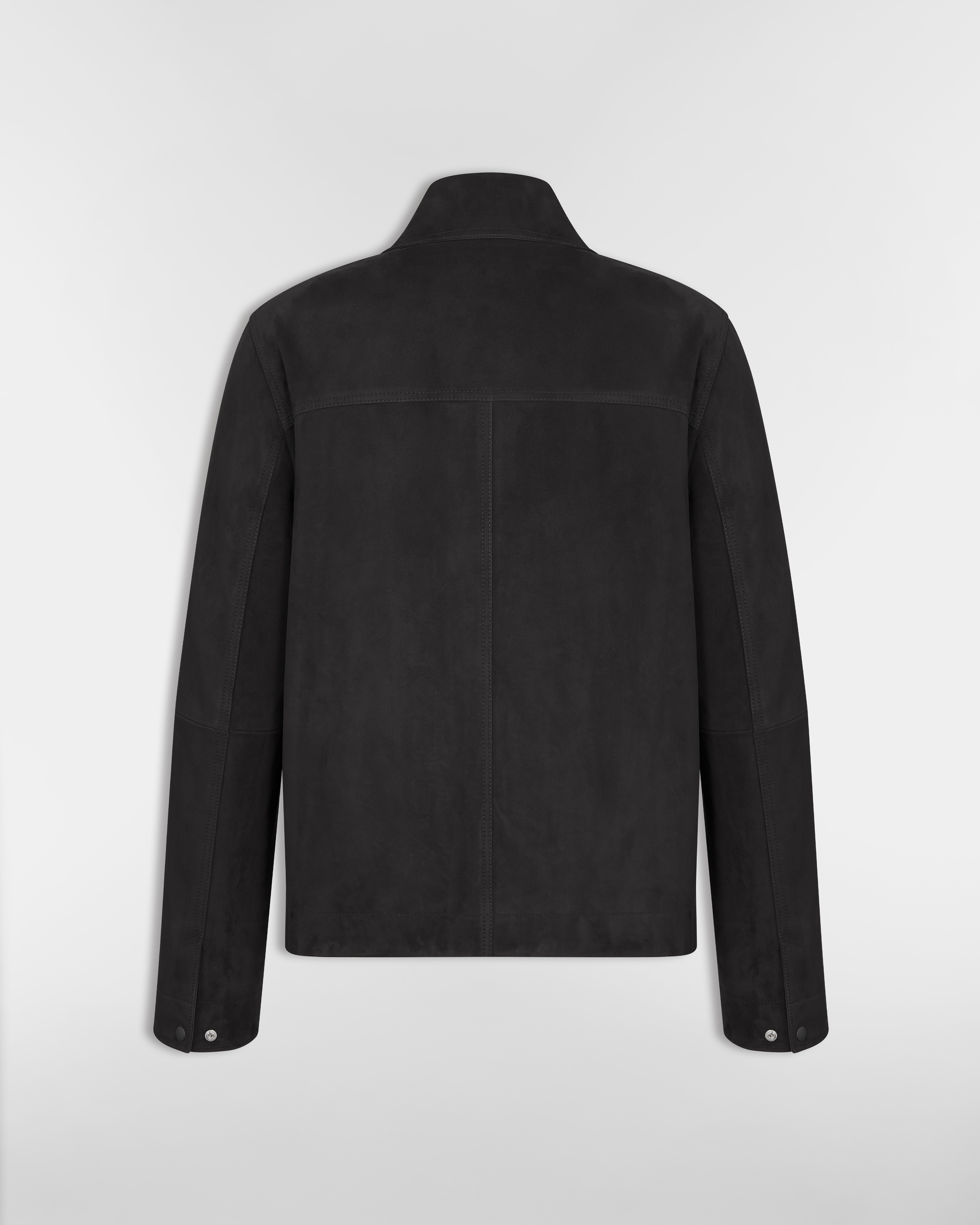 Blouson Jacket Black Lambskin E08