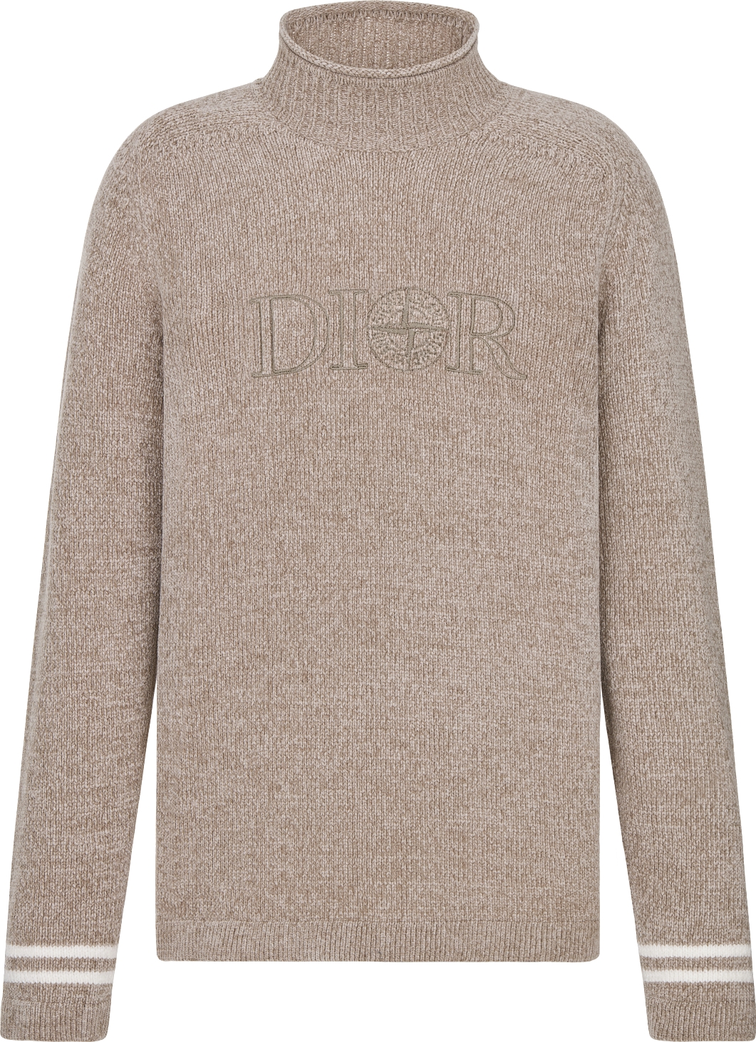 DIOR AND STONE ISLAND Sweater Gray Technical Jersey DIOR