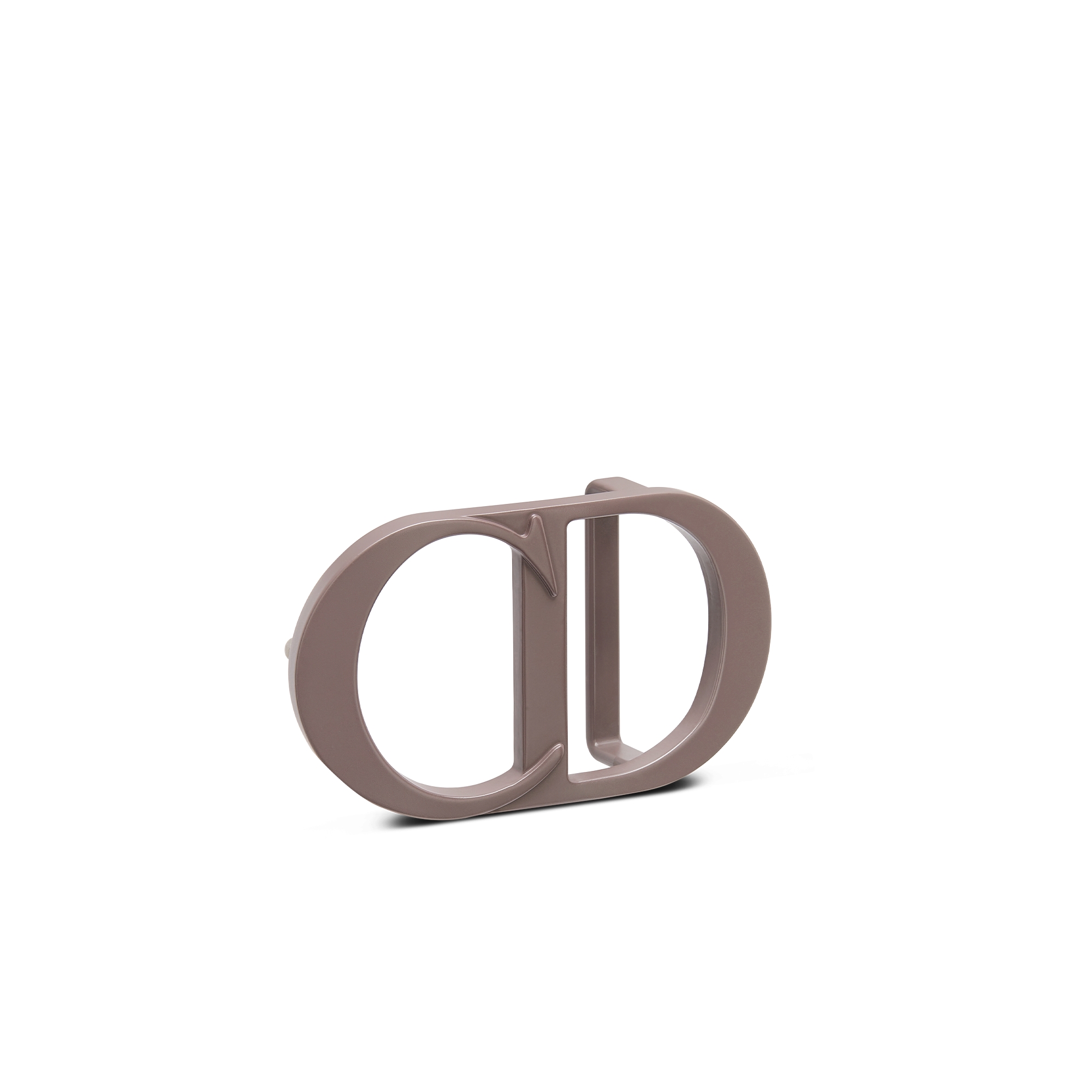 Fivela de cinto CD Icon Metal com acabamento laqueado ameixa fosco, 35 mm E03