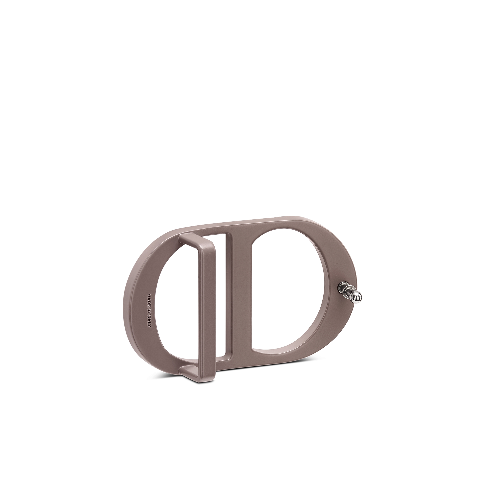 Fivela de cinto CD Icon Metal com acabamento laqueado ameixa fosco, 35 mm E05