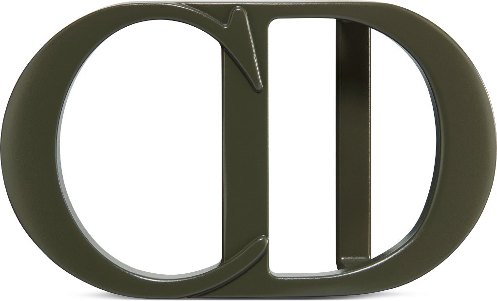 CD Icon Belt Buckle Front view