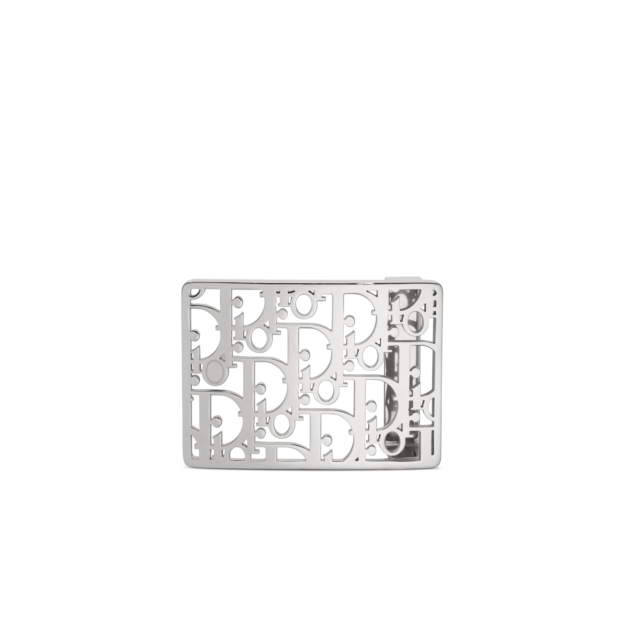 Dior Oblique Cosmo Belt Buckle Palladium-Finish Brass, 35 MM E01