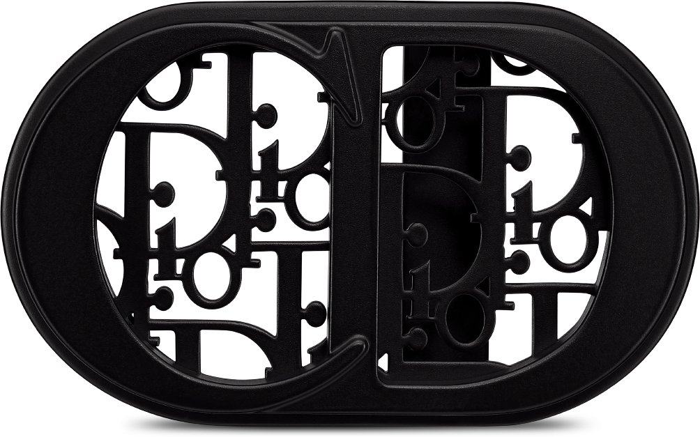 CD Icon Dior Oblique Cosmo Belt Buckle Front view Front view