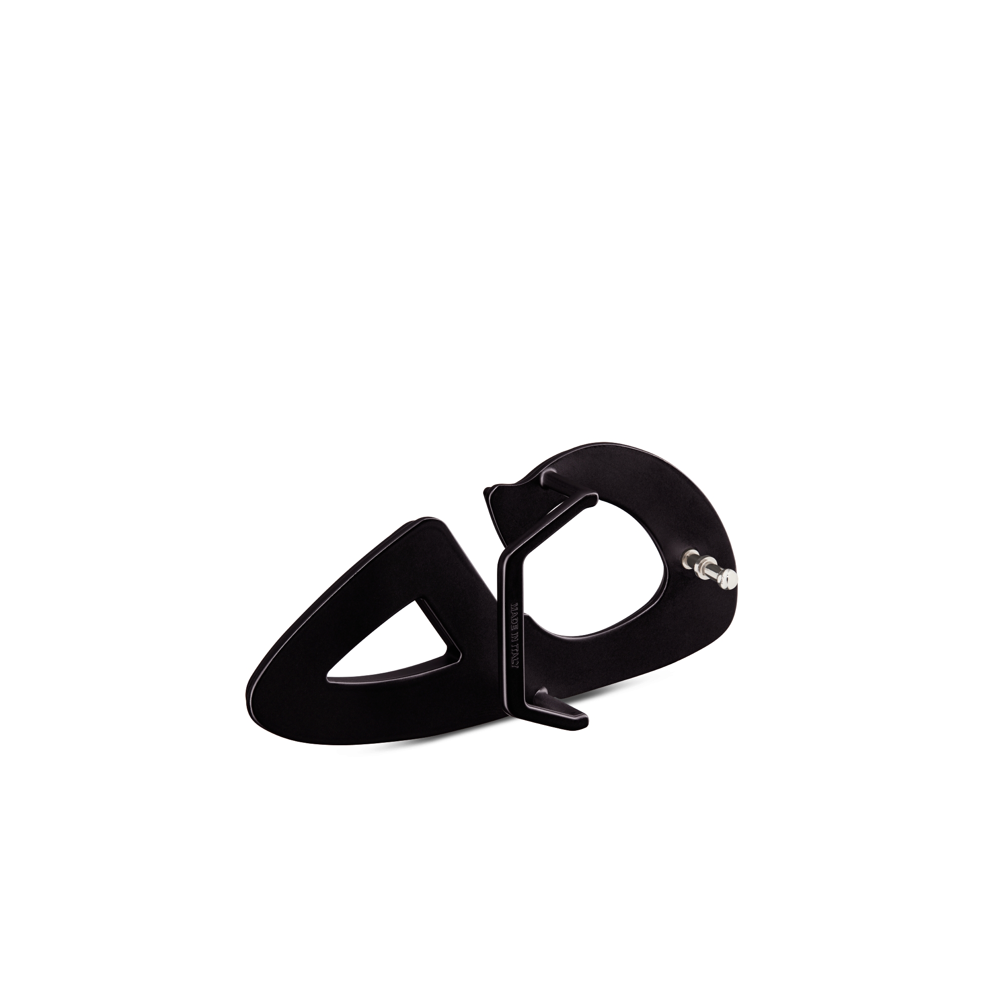 CD30 Belt Buckle Black Matte Lacquer-Finish Brass, 35 MM E05