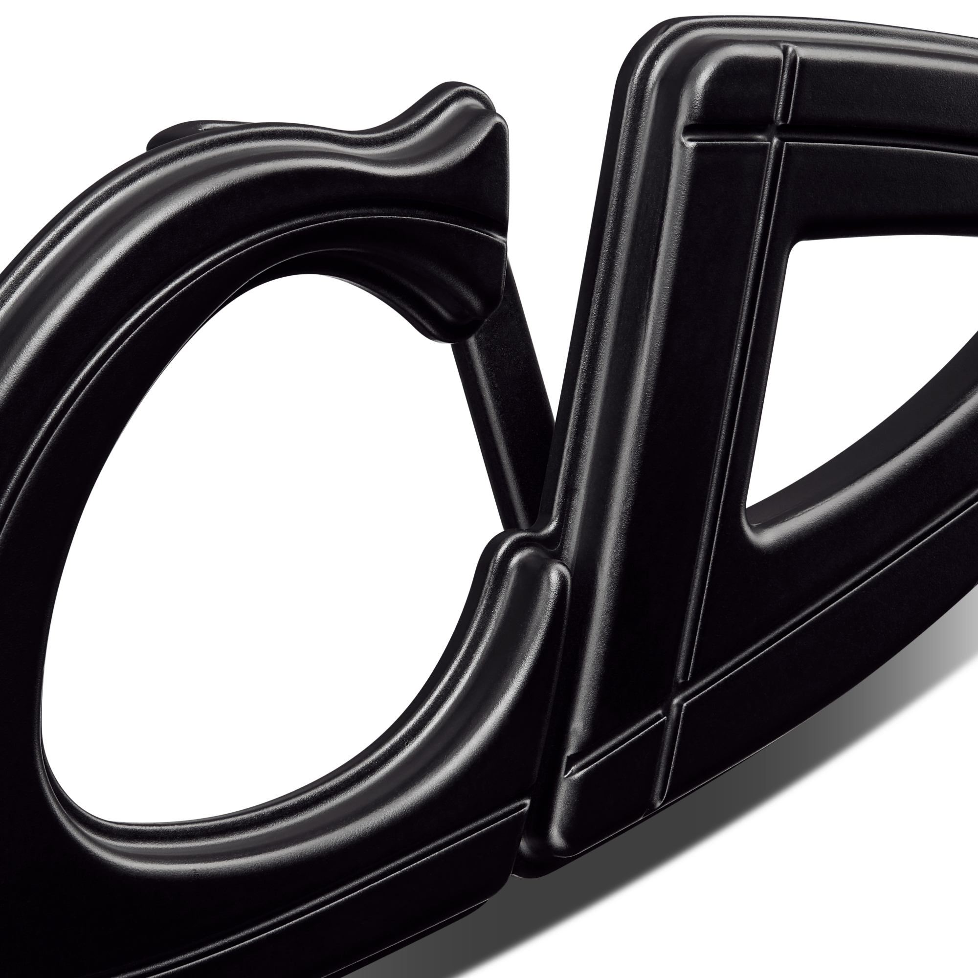 CD30 Belt Buckle Black Matte Lacquer-Finish Brass, 35 MM E09
