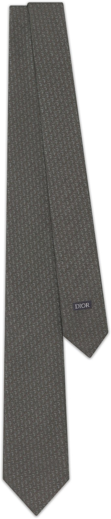 Dior Oblique Tie Front view