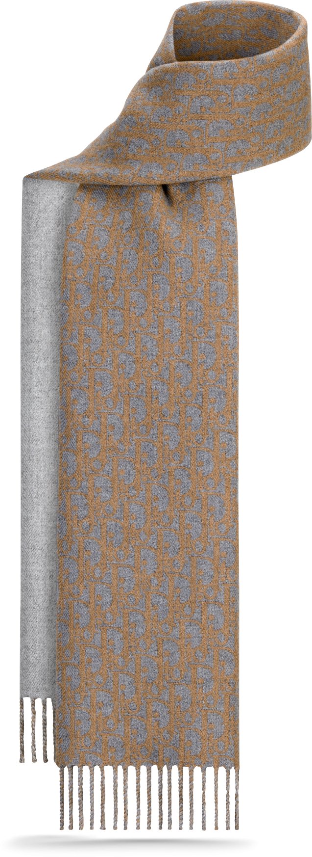 Dior Oblique Double-Sided Scarf Front view
