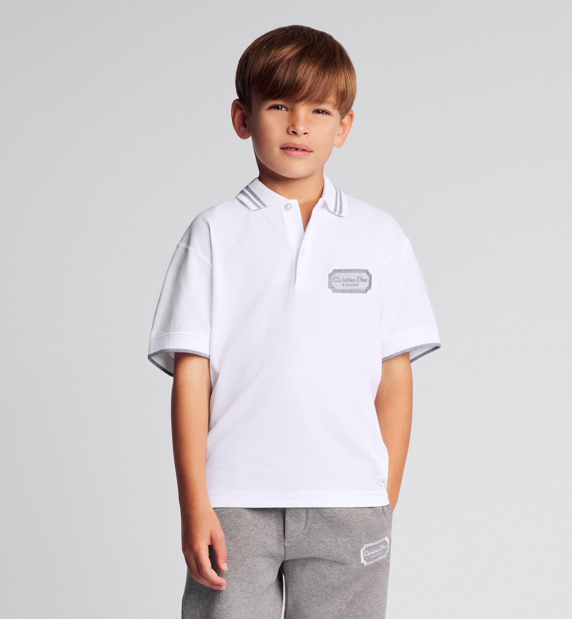 Kids' Christian Dior Couture Polo Shirt Detailed view