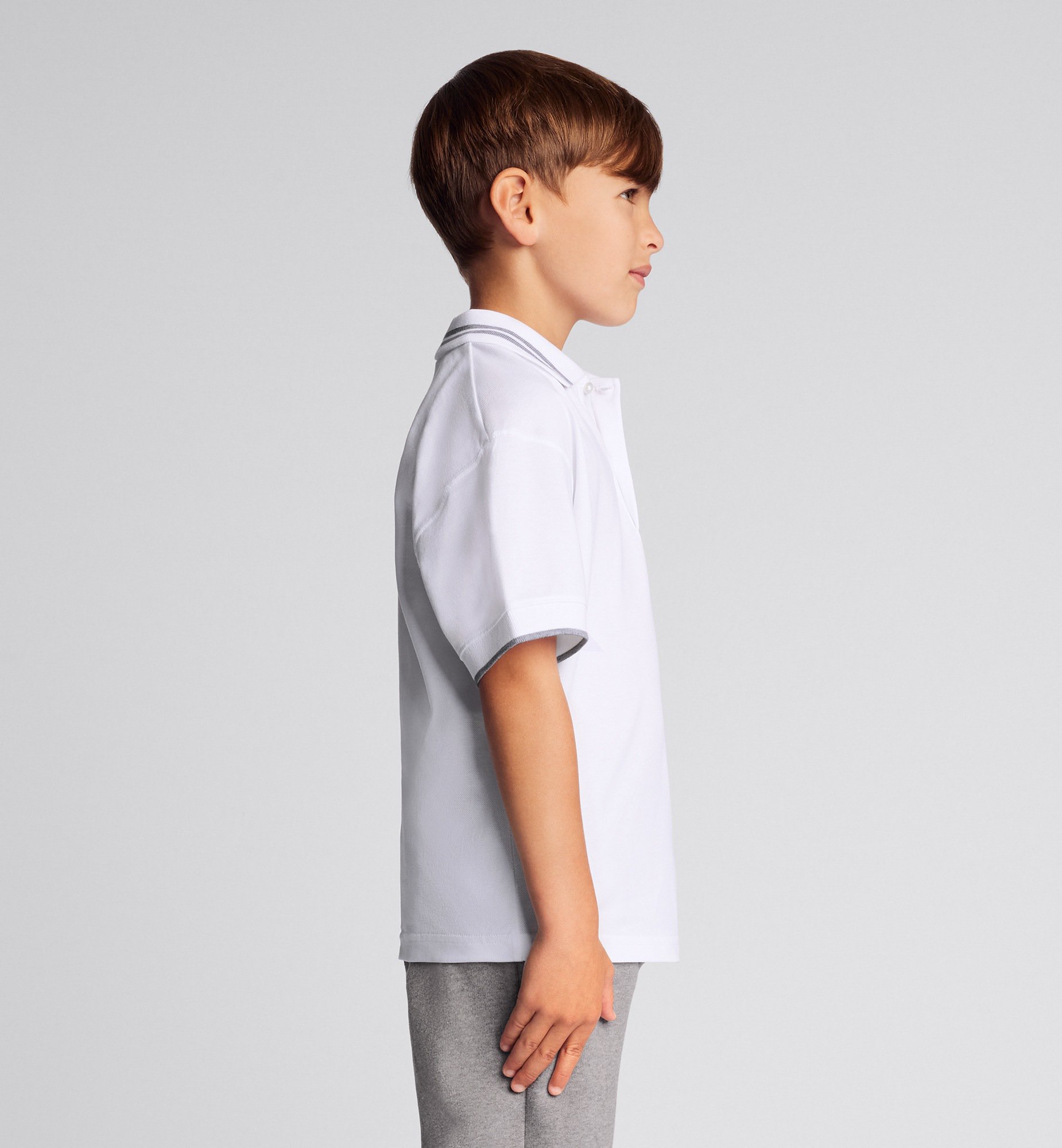 Kids' Christian Dior Couture Polo Shirt Worn view cropped