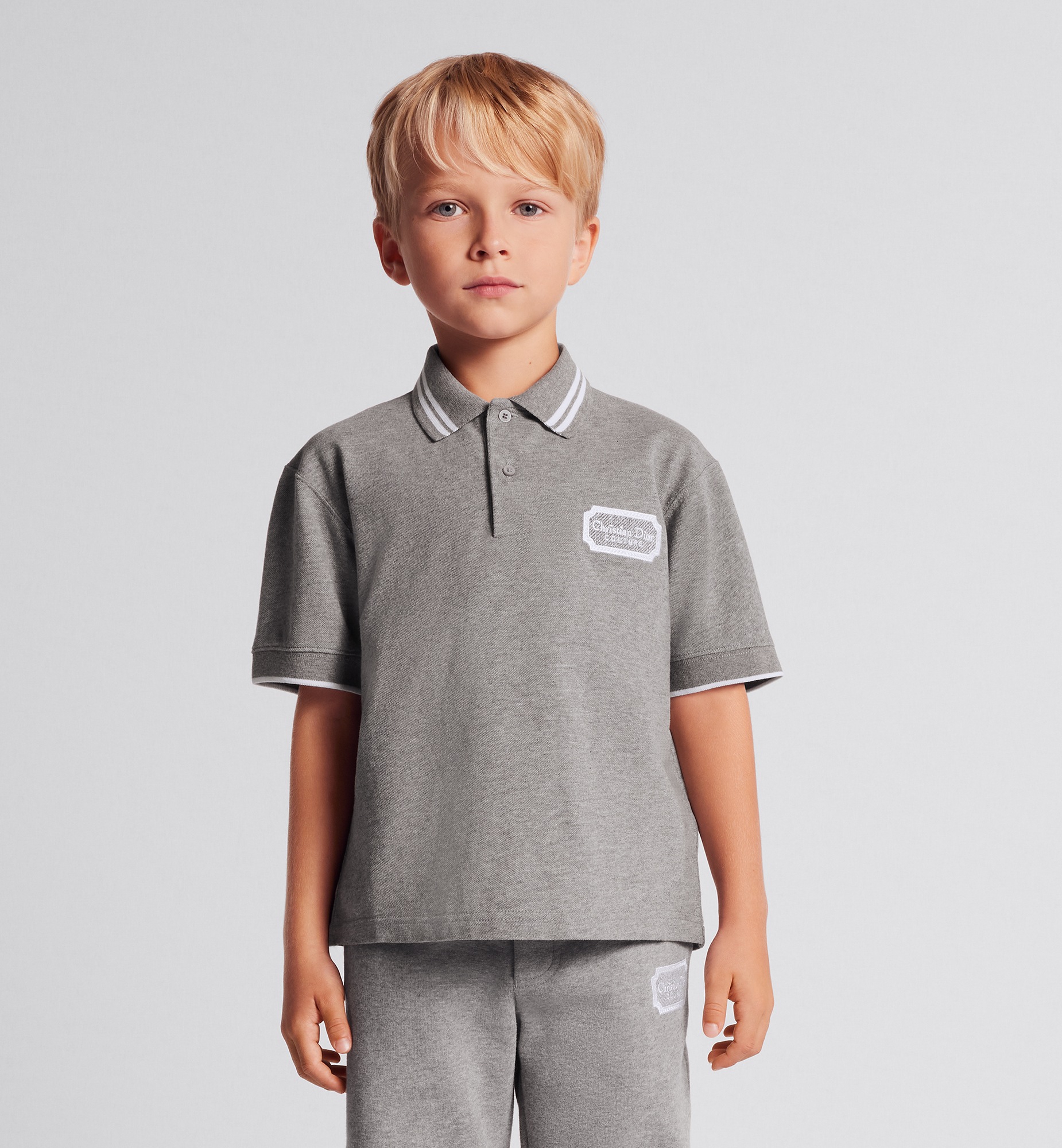 Christian Dior Couture キッズ ポロシャツ コットンピケ E11