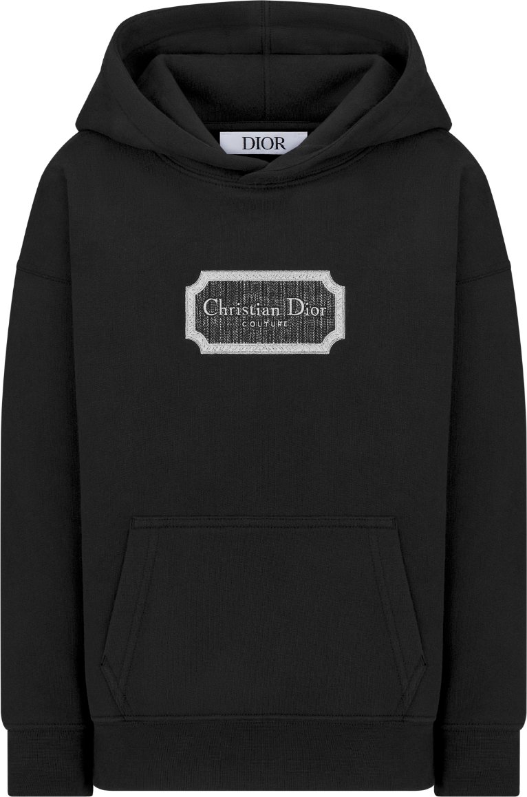 Kids' Christian Dior Couture Hooded Sweatshirt Front view