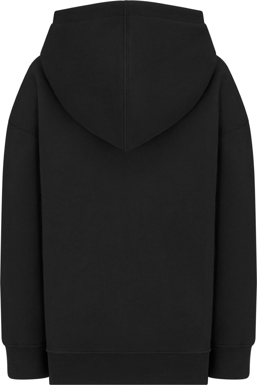 Kids Christian Dior Couture Hooded Sweatshirt Black Cotton Fleece DIOR